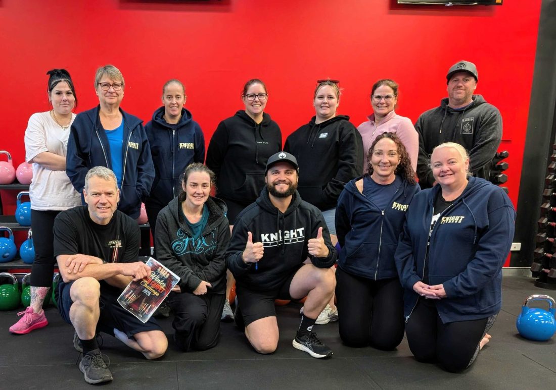 A Knight Fitness challenge group